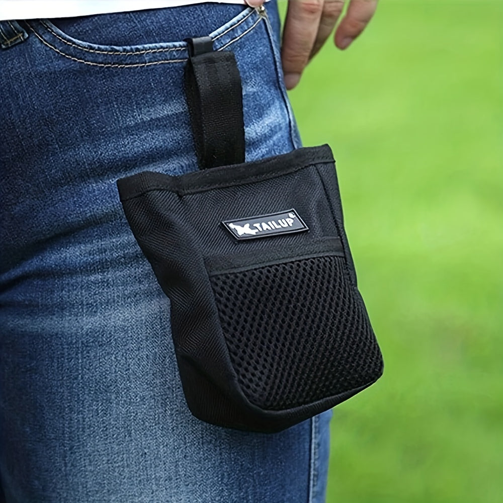 Tragbare Hundetrainings-Tasche mit Leckerli-Tasche und Belohnungs-Snackbeutel – ideal für Outdoor-Aktivitäten und das Training von Haustieren