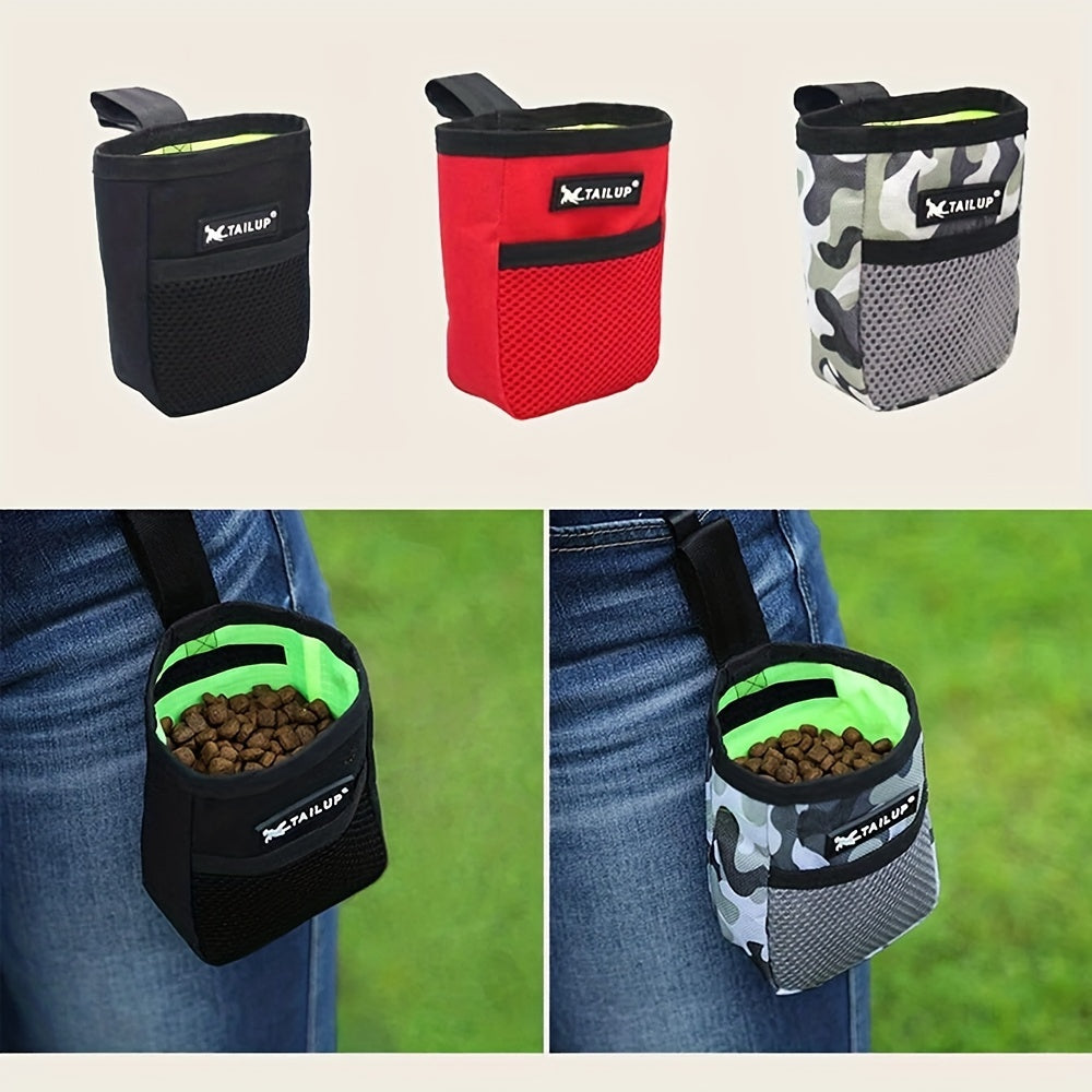 Tragbare Hundetrainings-Tasche mit Leckerli-Tasche und Belohnungs-Snackbeutel – ideal für Outdoor-Aktivitäten und das Training von Haustieren