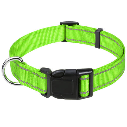 Strapazierfähiges reflektierendes Hundehalsband