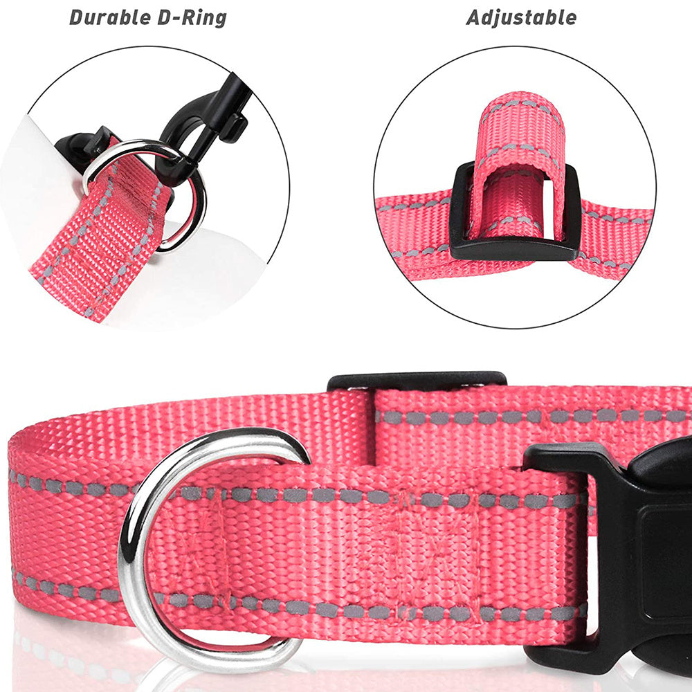 Strapazierfähiges reflektierendes Hundehalsband