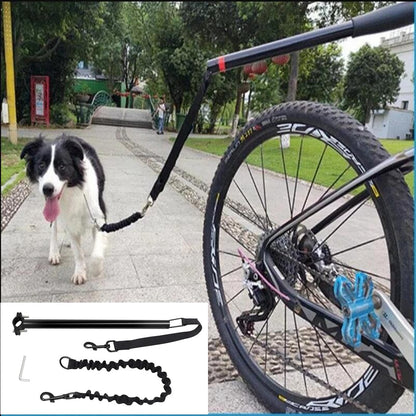 1 Stück einziehbare Hundeleine für Fahrräder