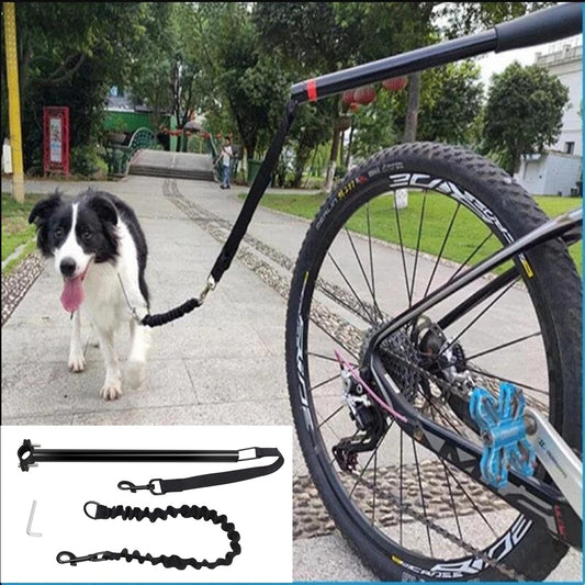 1 Stück einziehbare Hundeleine für Fahrräder
