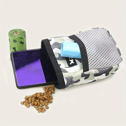 Tragbare Hundetrainings-Tasche mit Leckerli-Tasche und Belohnungs-Snackbeutel – ideal für Outdoor-Aktivitäten und das Training von Haustieren