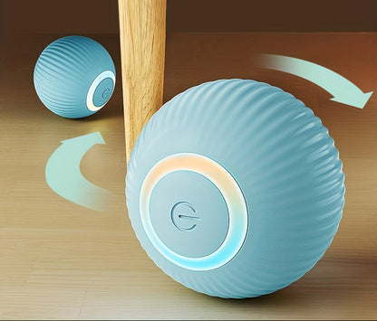 Intelligentes Katzenspielzeug – Automatisch rollender Ball, elektrisches Katzenspielzeug, interaktiv, zum Training von Katzen, selbstbewegendes Spielzeug für Kätzchen