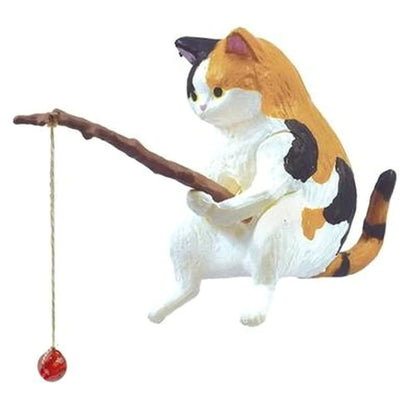 Fischkatzen-Ornamente aus Kunstharz