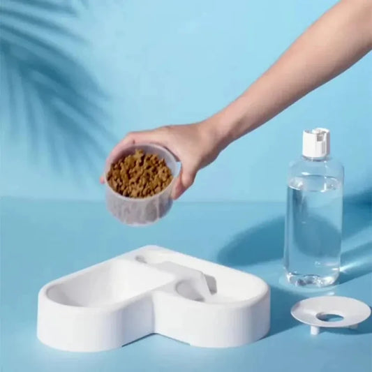 Automatische Trink- und Fressschüssel für Haustiere