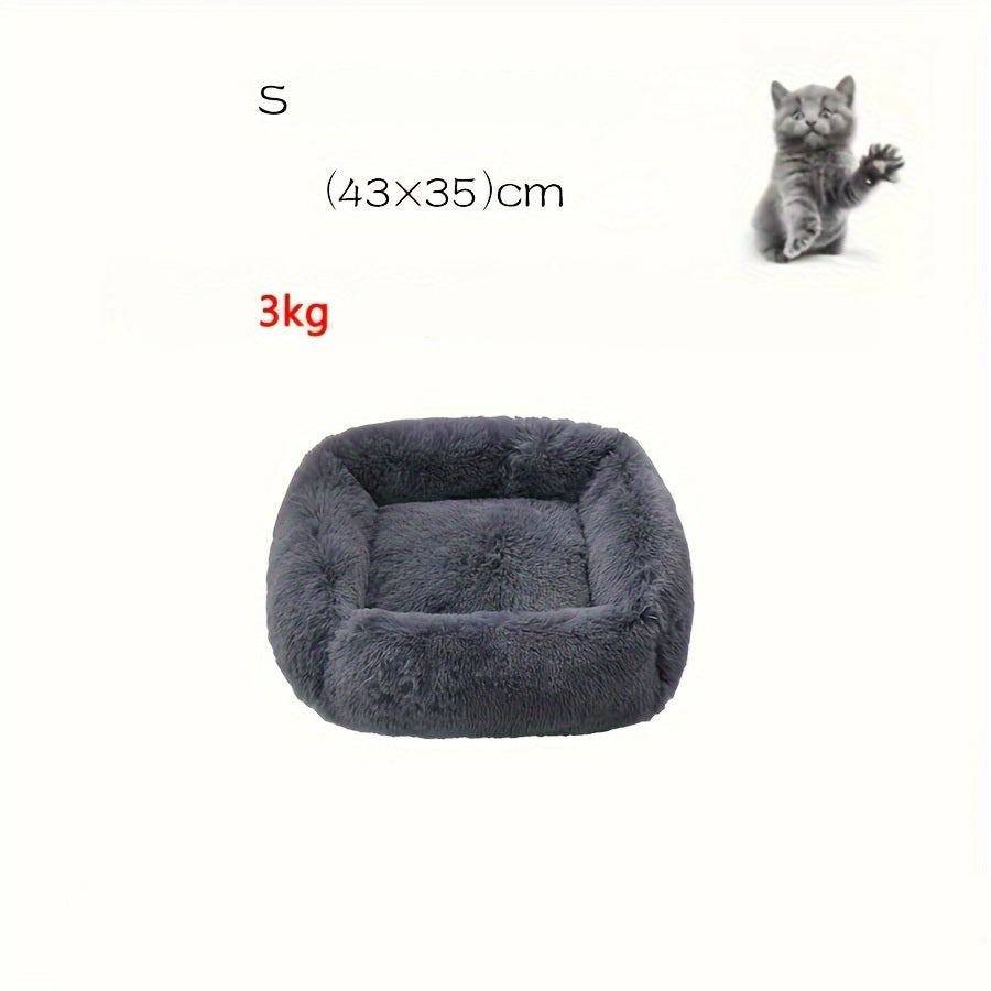 Weiches Haustier Katzen Sofa, Hundebett Kleine bis mittelgroße Hunde, Dicke und weiche Haustiercouch