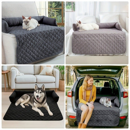 Haustier-Sofabett – kratz- und rutschfest