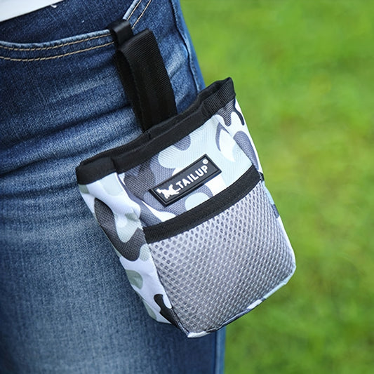 Tragbare Hundetrainings-Tasche mit Leckerli-Tasche und Belohnungs-Snackbeutel – ideal für Outdoor-Aktivitäten und das Training von Haustieren