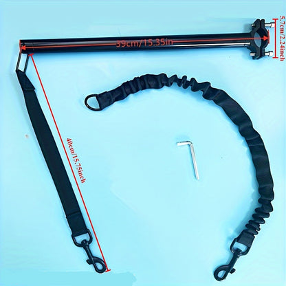 1 Stück einziehbare Hundeleine für Fahrräder